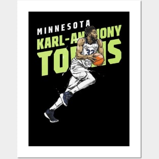 Karl-Anthony Towns Minnesota Drive Posters and Art
